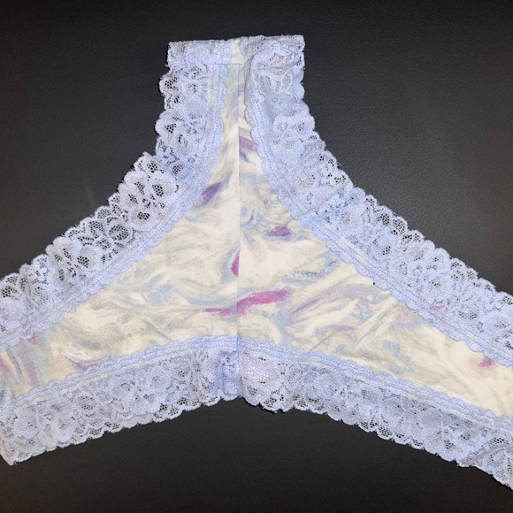 VS Lace Waist Cotton Cheeky Panty - Picture 2 of 5